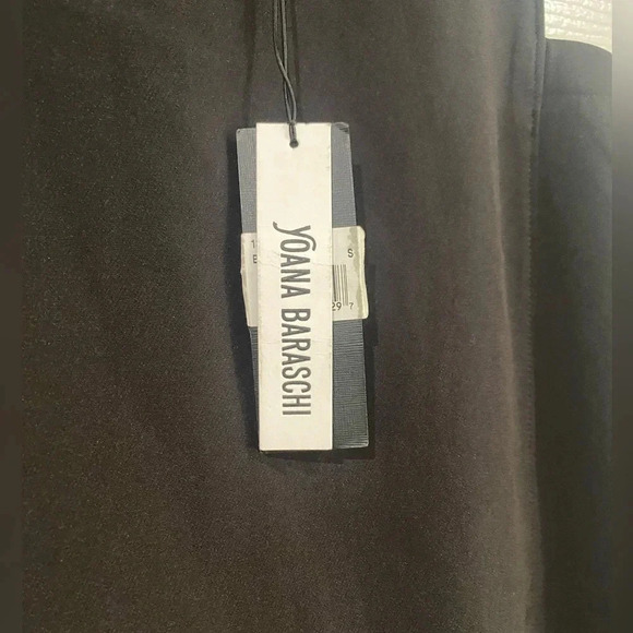 Yoana Baraschi Black Dress Sleeveless Stretchy Cocktail Designer Luxury Small - Picture 2 of 16